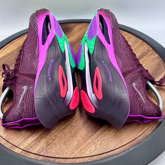NIKE Air Zoom Alphafly Next% 3 Faith Kipyegon IB4201-600 Burgundy Women's 8.5 - Picture 5 of 10